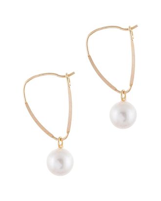 Splendid Pearls 14K 6-7Mm Akoya Pearl Earrings