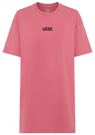 Vans Jerseykleid VANS WM CENTER VEE TEE DRESS MUSIC ACADE, Damen, Gr. XL (42), N-Gr, wei&szlig;, neutral, Jersey, Obermaterial: 100% Baumwolle, Rundhals, Kleider