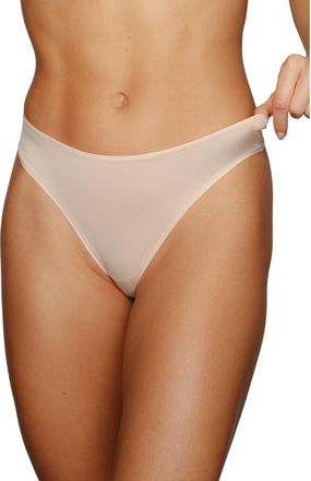 Lascana Womens 2 Pk Basic Thongs in Beige at Nordstrom, Size 6