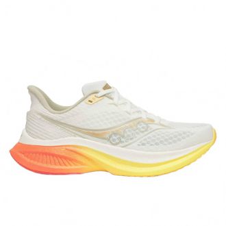 Saucony Mens Endorphin Speed 5 Running Shoes In Ivory/fire