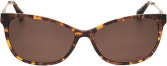 Christian Lacroix Ladies Brown Cat Eye Sunglasses CLS1105
