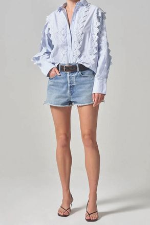 Citizens Of Humanity Marlow Raw-Hem Shorts In Candid