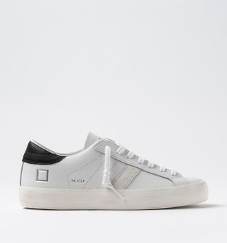 D.A.T.E. hill low calf white-black