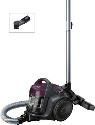 Bosch BGC05AAA1 Serie 2 Aspirapolvere senza sacco a cilindro 700W 1,5L Grigio