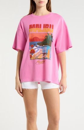 Rip Curl Hayley O Heritage Graphic T-Shirt in Super Pink at Nordstrom, Size Xx-Small