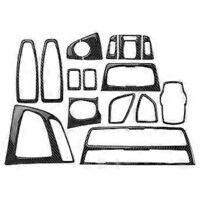 OEM Kit Completo De Accesorios Interiores De Fibra De Carbono Para Bmw Serie 3 F30 F31 (2013-2018), Gt F34 Y Serie 4 F32 F33 F36 (2014-2018) (con Volante 