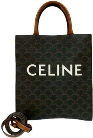 Celine Pre-owned Tote Bags, female, Brown, Size: ONE SIZE Pre-owned Fabric Tote Bag