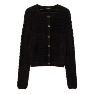 Twinset Dames, Truien, Zwart, Maat: XS