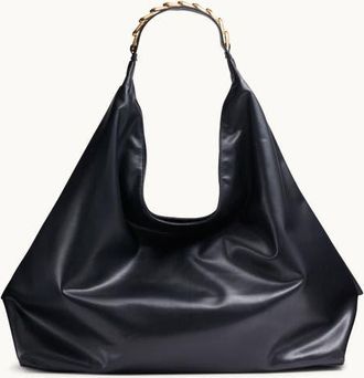 DKNY Bellmore Xl Hobo in Blk/gold at Nordstrom