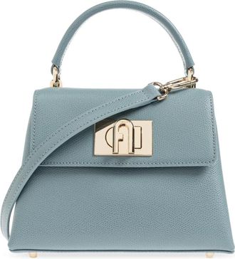 Furla 1927 Mini Bag - Dames - Handtassen - Blauw - ONE Size - Leer - Tassen