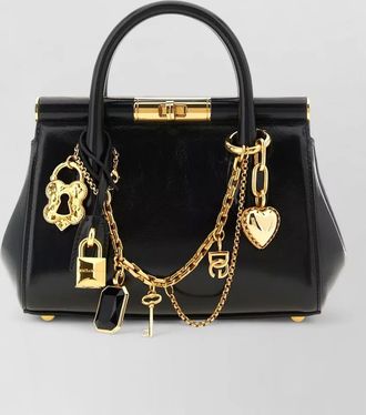 Dolce & Gabbana marlene mini shoulder bag charms chain handle