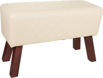 Wanderlust Deco Wanderlust Deco - Taburete Tapizado Blanco 72x30x47