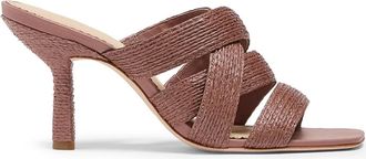 Cinq à Sept Sandali Dina 80mm - Marrone