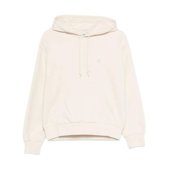 Carhartt Work in Progress Carhartt Wip, Hoodies, female, Beige, Size: XS Butter Cotton Hoodie