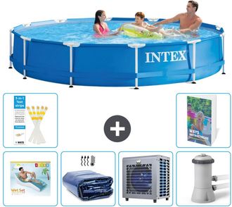 Intex Piscina Con Estructura Redonda - 366x76 Cm - 7-piezas S112