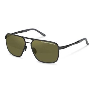 Porsche Design P8966 Sunglasses - male - Porsche Design - Sunglasses - Black - 61 MM - Accessories