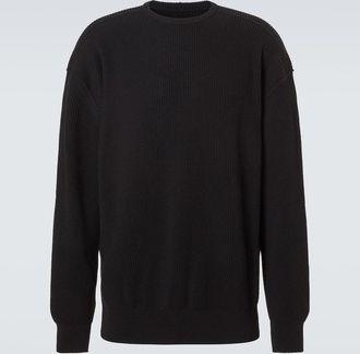 Rick Owens Jersey Jumbo LS de lana virgen