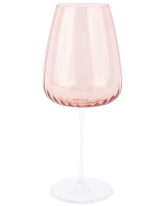 Vietri Vietri Francesca Blush Wine Glass With $6 Credit