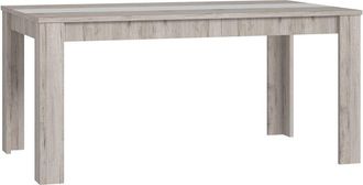 Home Heavenly Home Heavenly - Mesa De Comedor Fija Galena. Mesa De 160x90 Cm Con Detalle Franja Central. Color: Roble Arena
