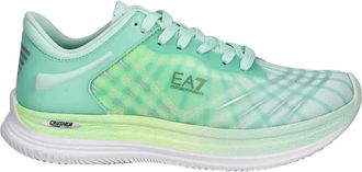 Emporio Armani Xk440-X8X243 Trainingssneakers - Dames - Schoenen - Groen - Maat: 36 2/3 EU Leer