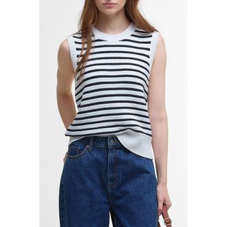 Barbour Emberly Knit Tank in Cloud Navy at Nordstrom, Size 12 Us