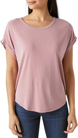 Lucky Brand Sandwash Dolman T-Shirt in Nostalgia Rose at Nordstrom, Size Xx-Large