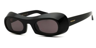 Ferragamo SF2030S 001 Womens Sunglasses Black Size 51