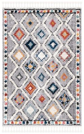 Safavieh Alfombra poli&eacute;ster grigio/multicolore 122 x 183 cm