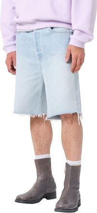 A Gold E Anson Cutoff Denim Shorts in Ruse Pale Ind - Cut Hem at Nordstrom, Size 29