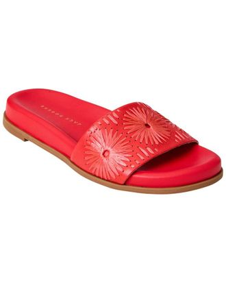 Jack Rogers Somerset Raffia & Leather Sandal