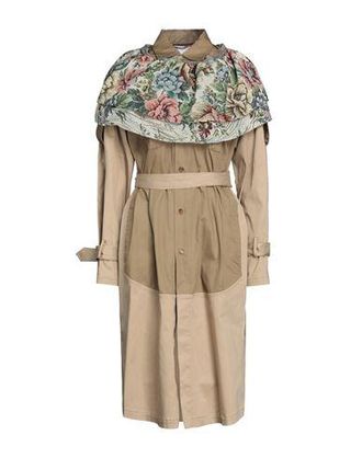 コート ERIKA CAVALLINI FW25 WOOL CROPPED TRENCH (Y5WV50 Y490) Erika Cavallini Semi Couture Trench Coats − Sale: up to