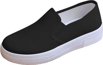 Generic Women Trainers Non Slip Kitchen Shoes for Waitresses and Chefs Oil Resistant Outsole Easy Clean Leather Comfortable for Long Shifts on Hard Womens Spo