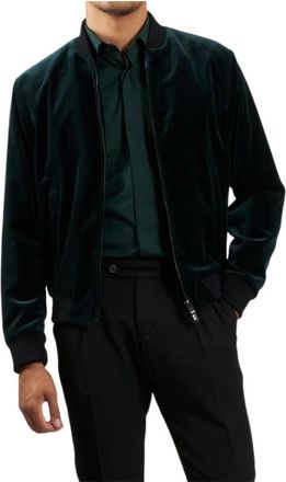 HUGO BOSS C-Hanry-Bmb-244 Bomberjack - Heren - Bomber jackets - Zwart - L - Katoen - Jassen