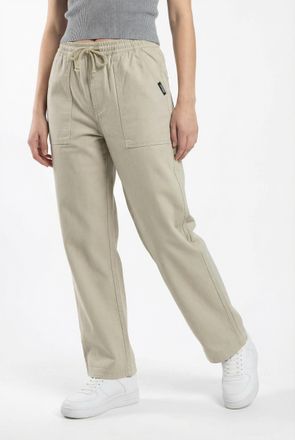 Santa Cruz Cargohose SANTA CRUZ COOMBE UTILITY PANT, Damen, Gr. XL (14), N-Gr, stone, Obermaterial: 100% Baumwolle, Hosen Cargohose, aus Baumwolle, atmungsaktiv,