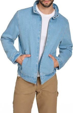 Levi's Harrington Jacket in Light Wash Denim at Nordstrom, Size X-Large