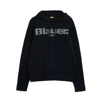 Blauer Parker Sweatshirt - - Sweatshirts & Hoodies - Uomo - Nero - L