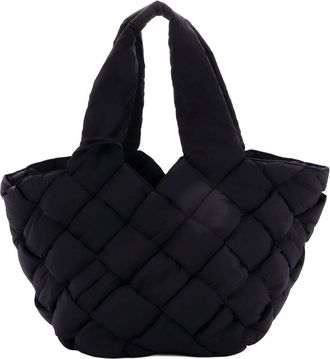 Bottega Veneta Cassette Paper Tote Intrecciato Nylon (Authentic Pre-Loved)