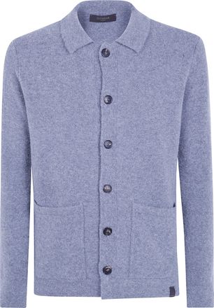 Zanone Sweater Cardigan Shirt Neck