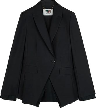 Ports 1961 Blazer con chiusura decentrata - Nero