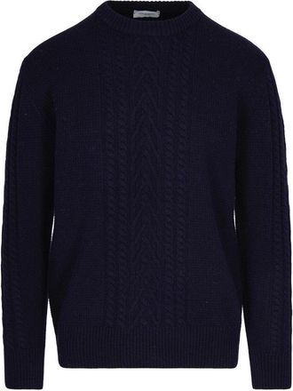 Paolo Pecora Blue Wool Sweater