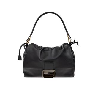 Fendi Leather Shoulder Bag Mamma Baguette Large