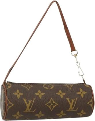 Louis Vuitton Pre-owned Mini Bags, female, Brown, Size: ONE SIZE Pre-owned Vintage Monogram Pouch