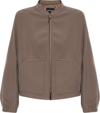 Emporio Armani Jacket With Embroidered Logo