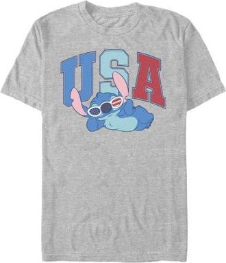 Lilo & Stitch Mens Lilo & Stitch American Experiment 626 T Shirt in Sport Grey at Nordstrom, Size Xxx-Large