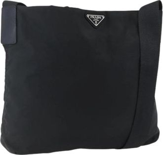 Prada Pre-owned Vintage Schoudertas - Dames - Vintage Schoudertas - Zwart - ONE Size - Nylon - Vintage