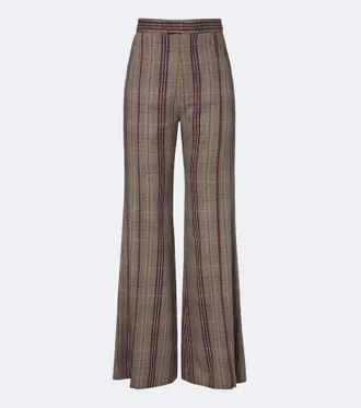 Vivienne Westwood Checked wide-leg pants