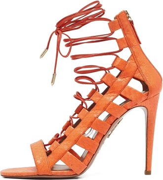 Aquazzura Sandali Amazon 110mm - Arancione