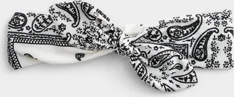 Simons Womens Paisley bow headband