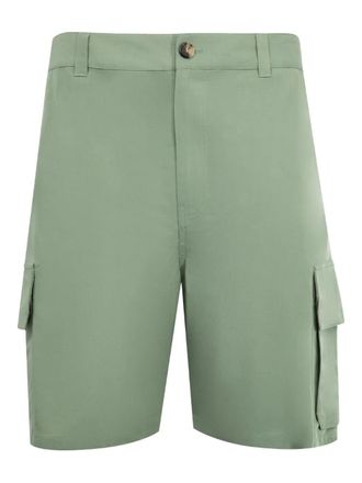 Loewe linen cargo shorts - men - Linen/Flax/Viscose - 48 - Grey