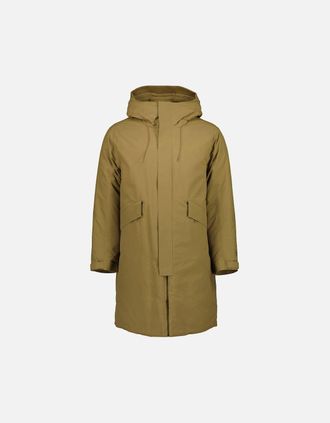 C.P. Company Mens Micro-M Down Parka - Tan - Size: Regular/34